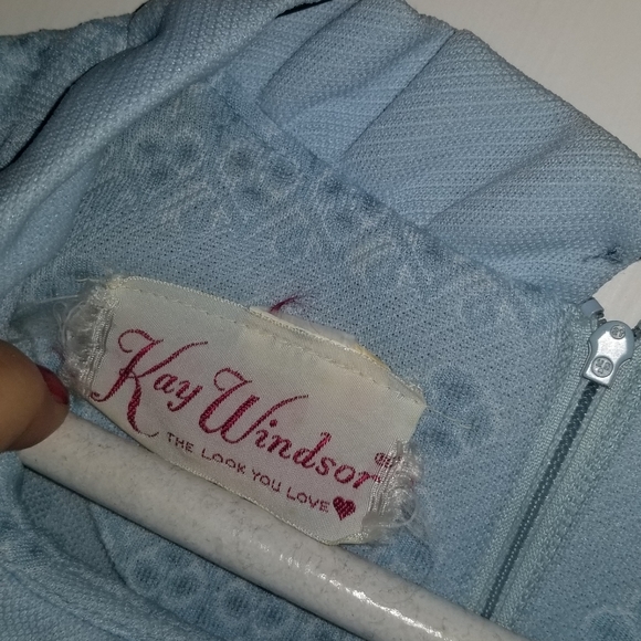 1950's Kay Windsor Maxi Dress - Picture 7 of 9